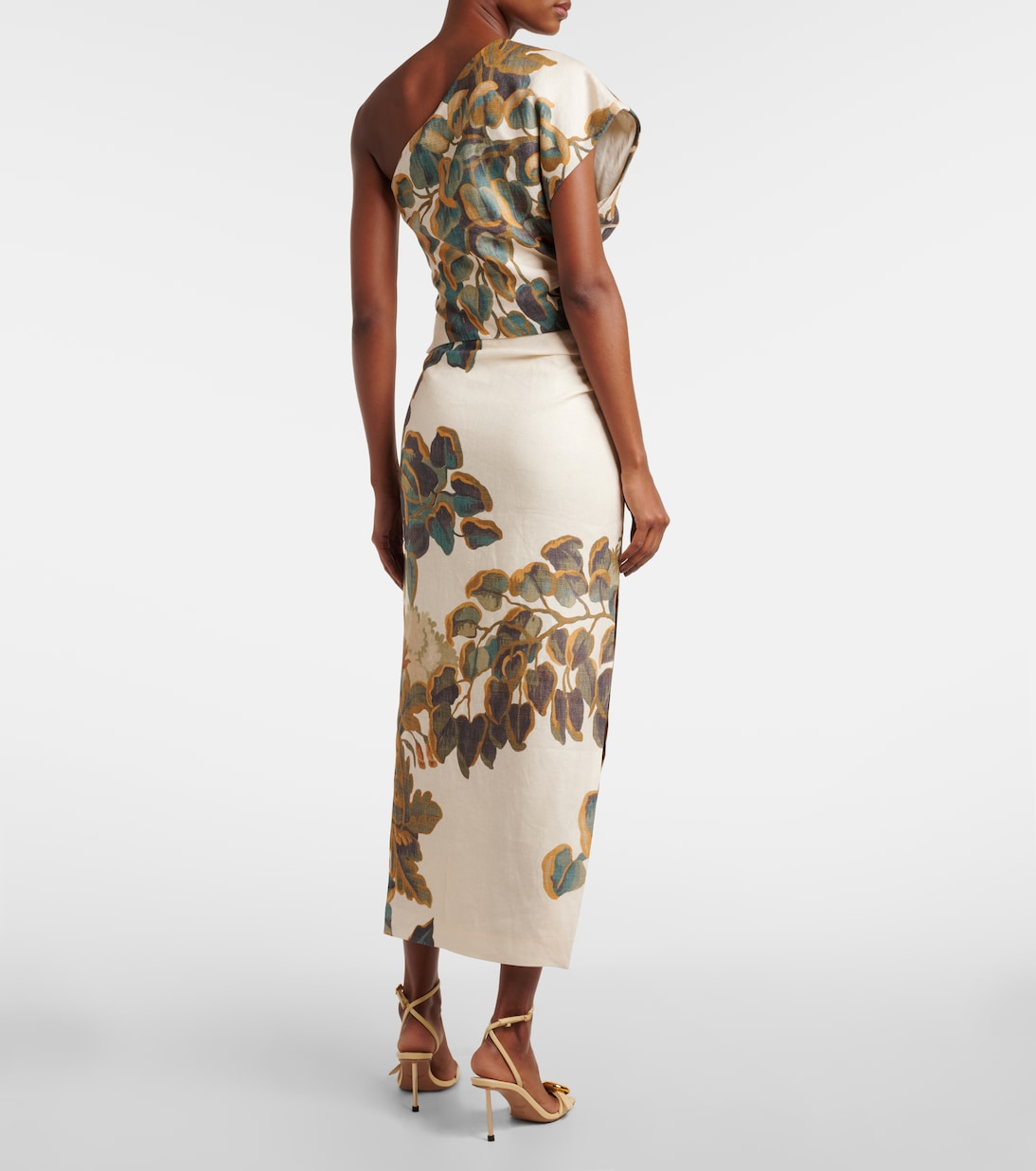 Cropped-Top Belletto aus Leinen | SIR