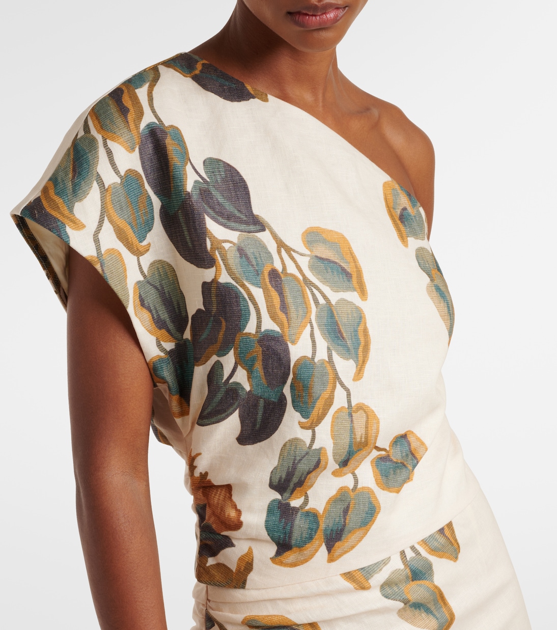 Cropped-Top Belletto aus Leinen | SIR