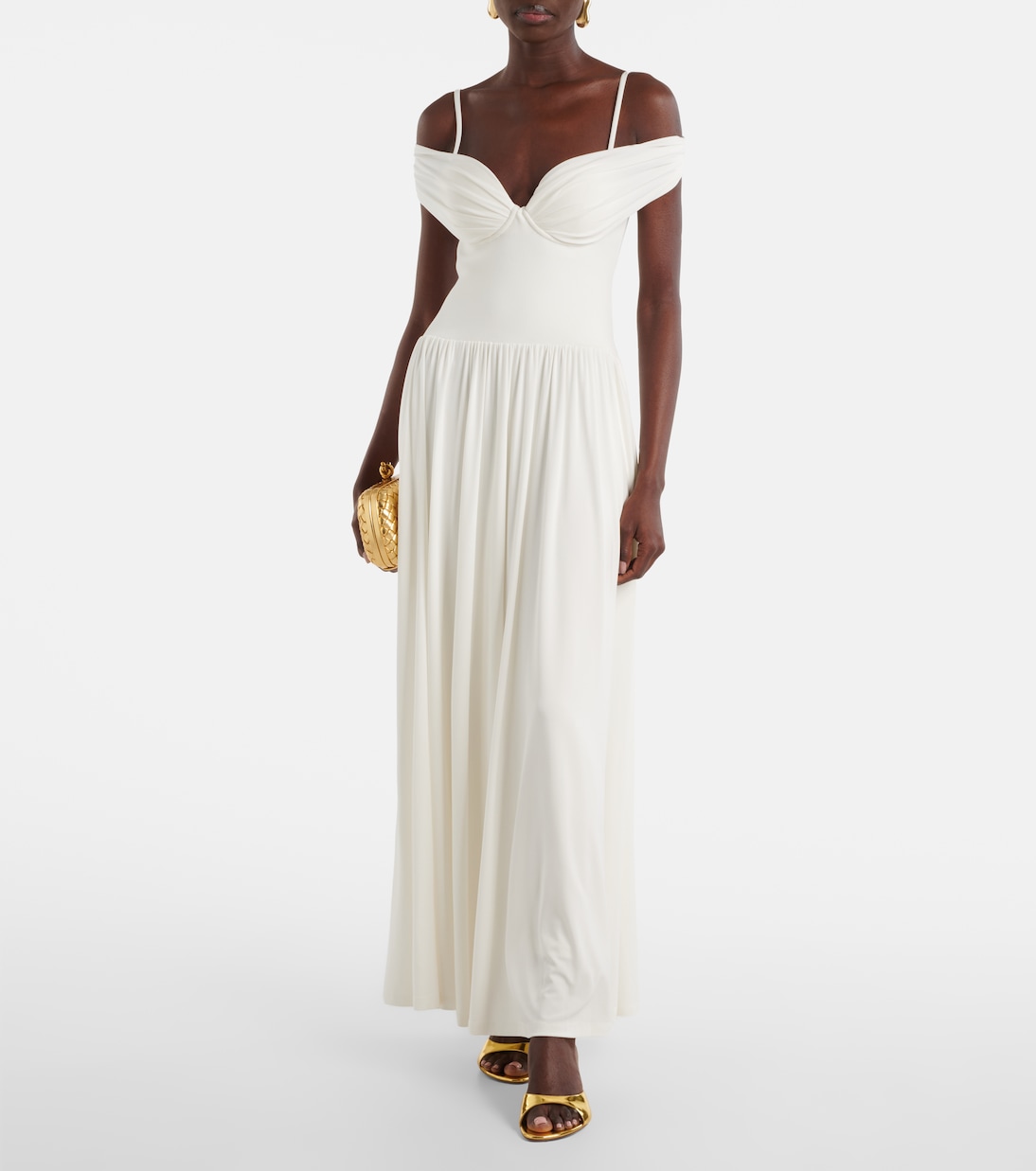 Robe longue Amarantha en jersey | Simkhai