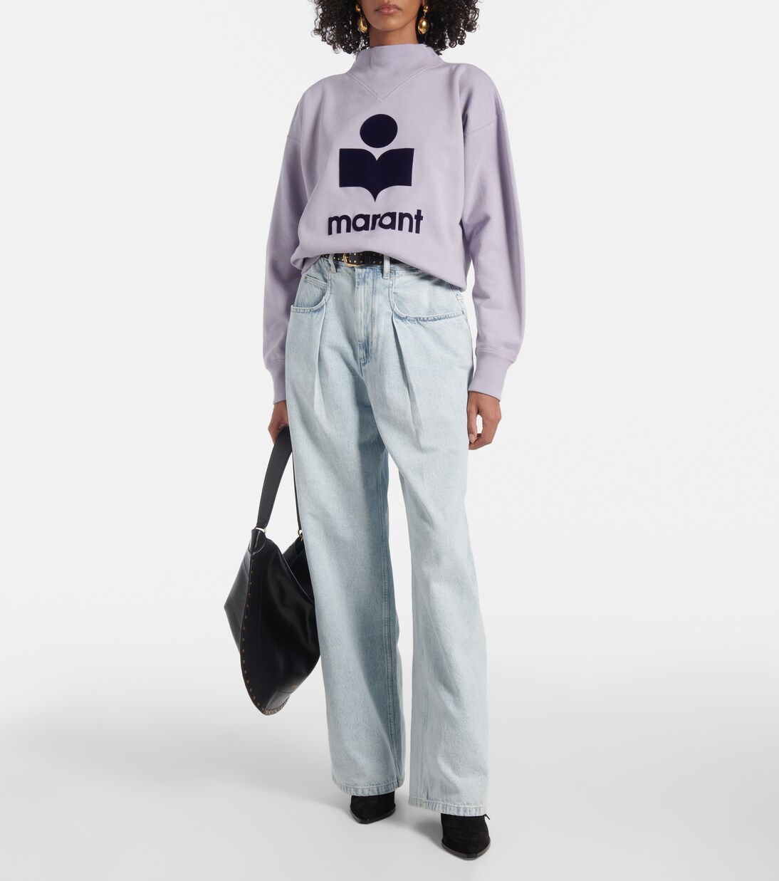 Mid-Rise Wide-Leg Jeans Rachelle | Marant Etoile