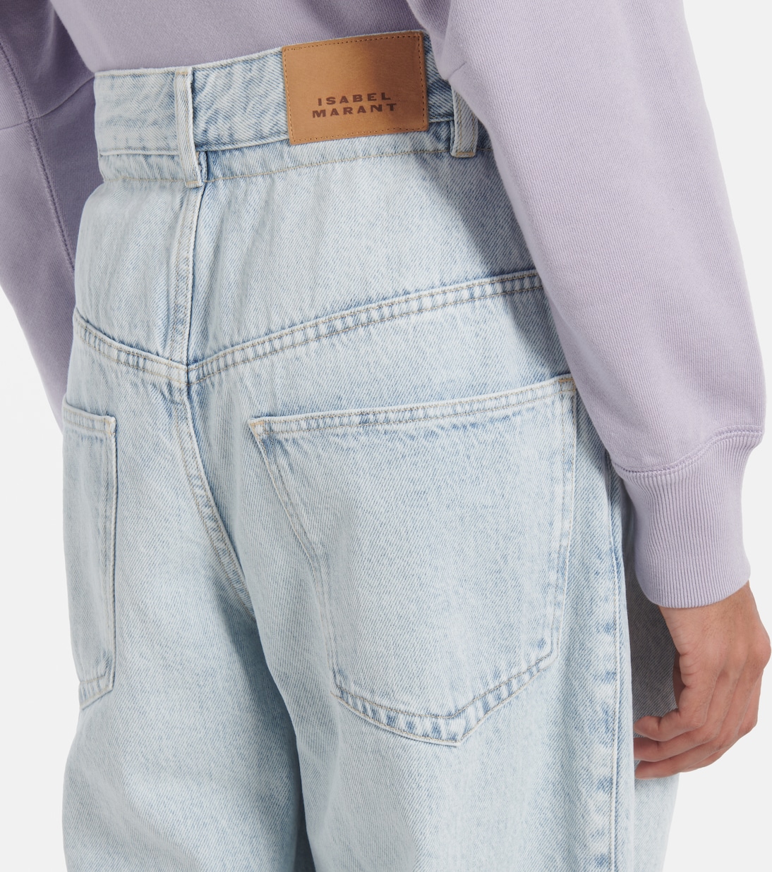 Mid-Rise Wide-Leg Jeans Rachelle | Marant Etoile