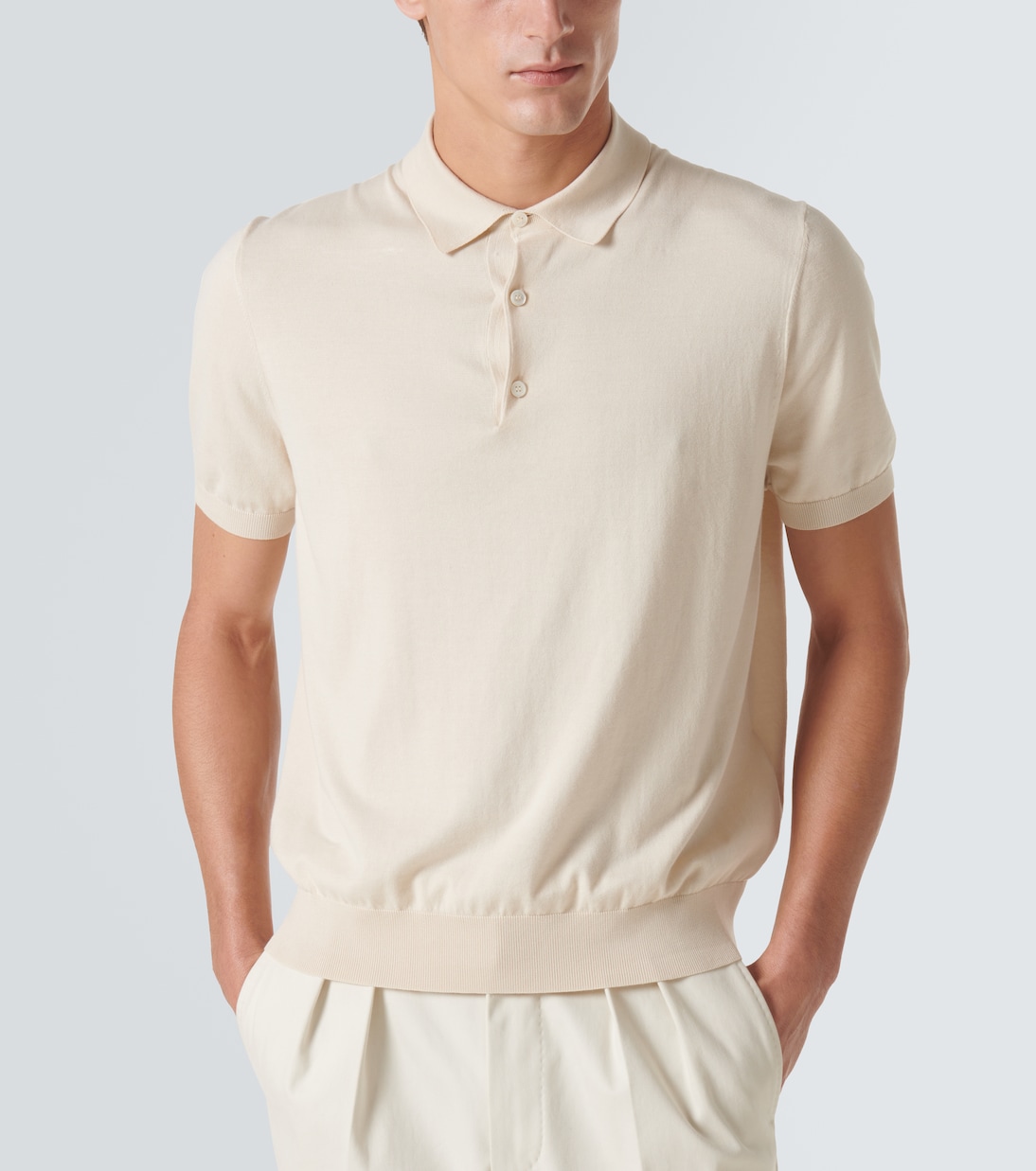 Ice Wish cotton polo shirt | Loro Piana
