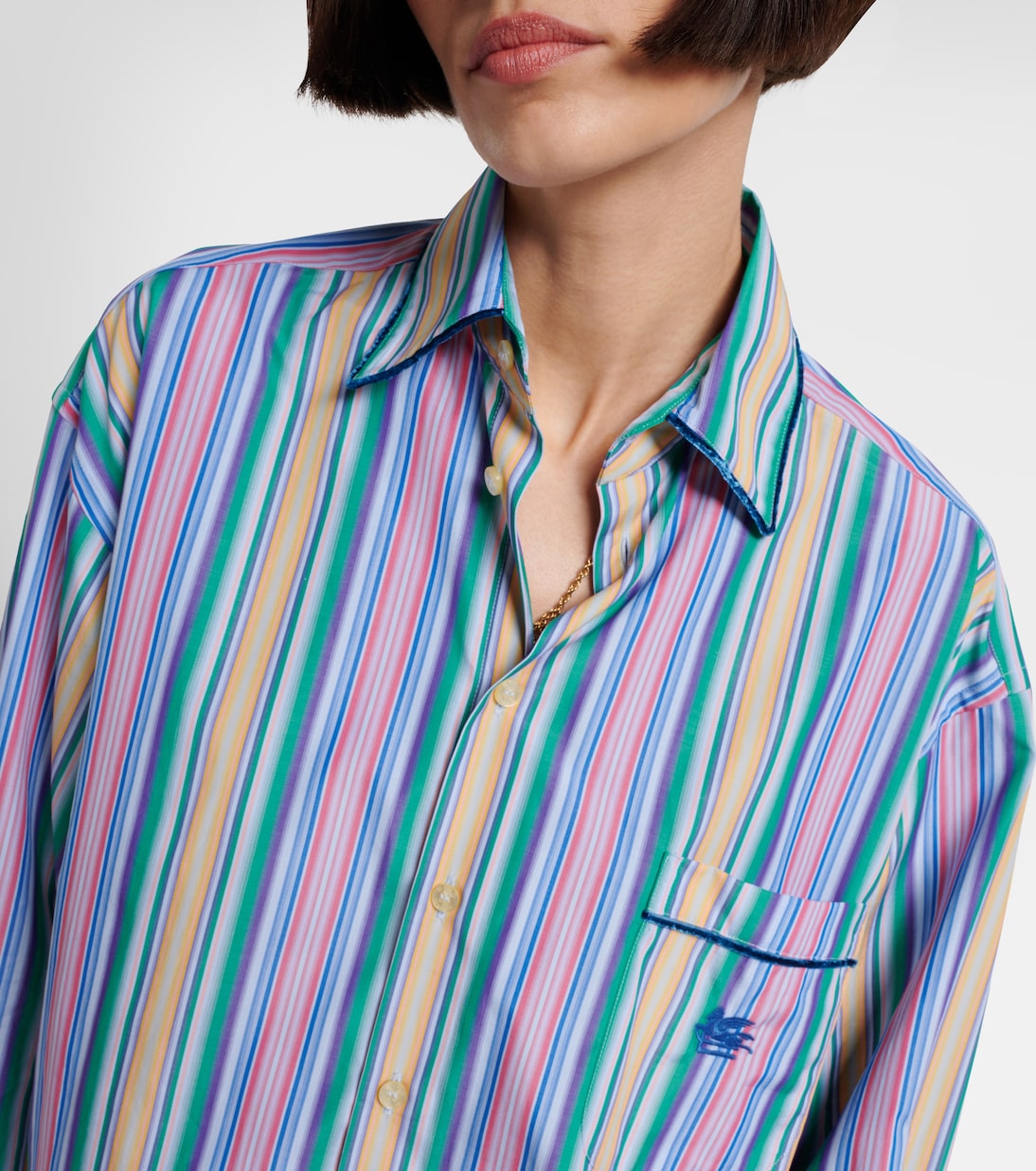 Striped cotton shirt | Etro