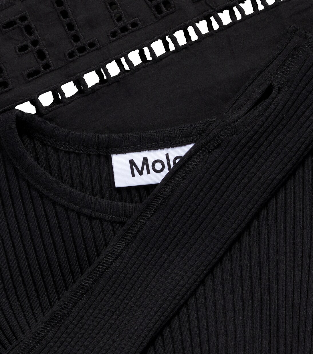 Cibelle cotton-blend jersey and cotton poplin dress | Molo