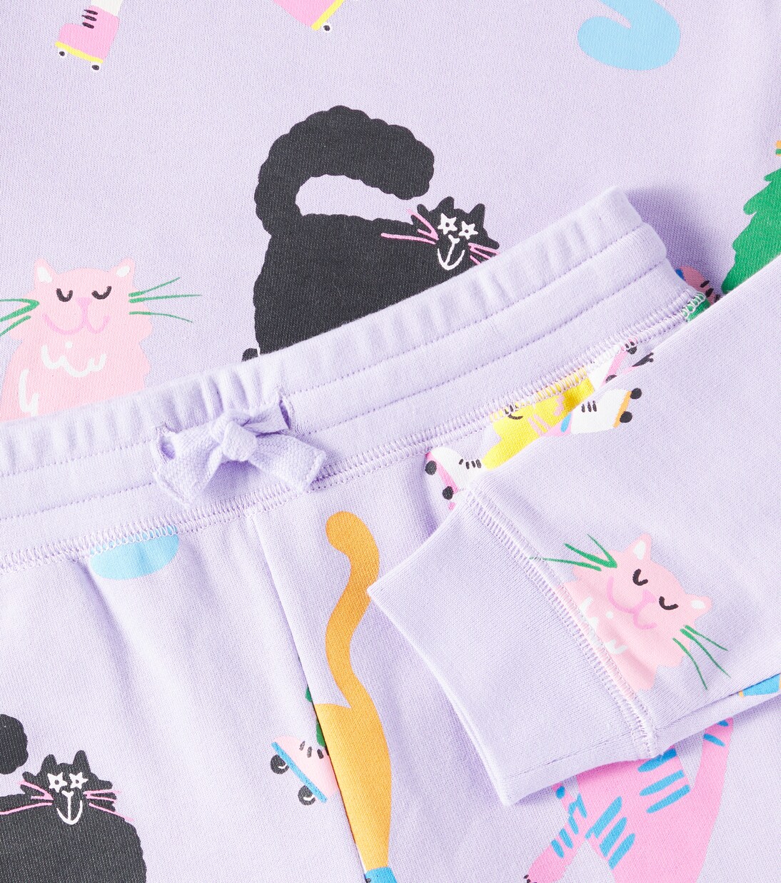 Printed cotton sweatshirt and -pants  | Stella McCartney Kids