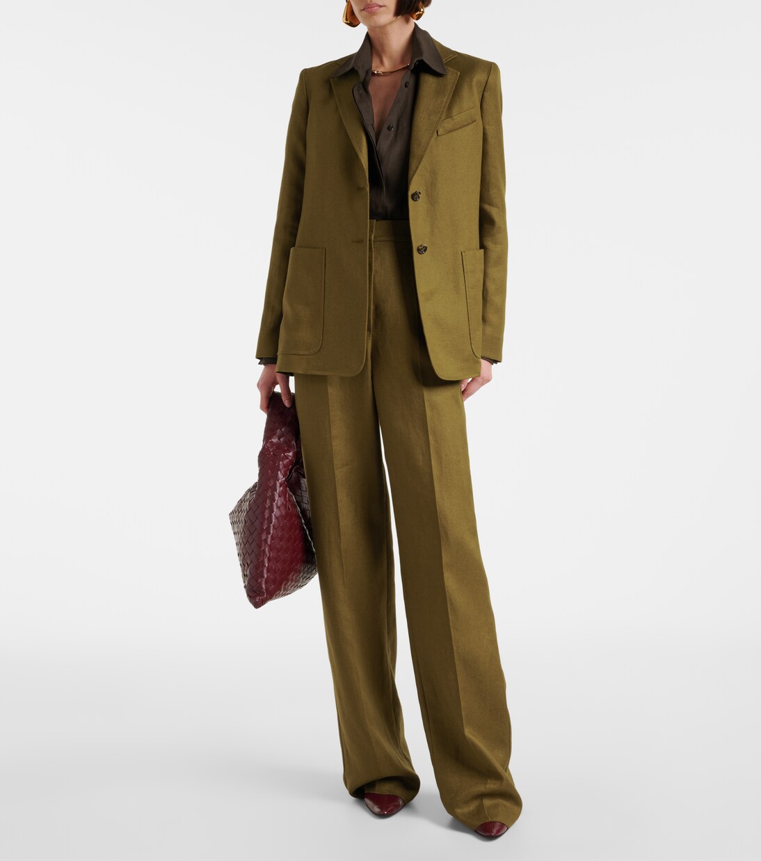 Guglia linen blazer | Max Mara