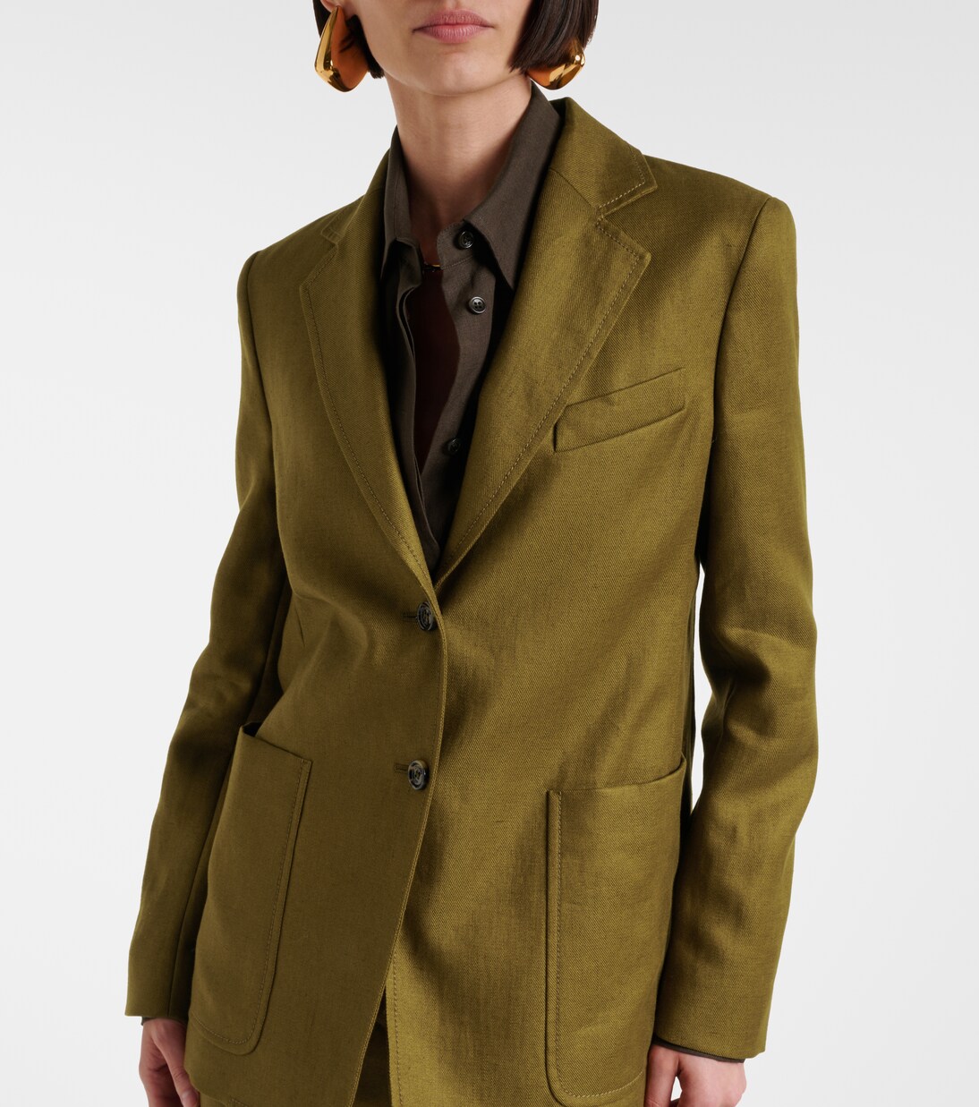 Guglia linen blazer | Max Mara