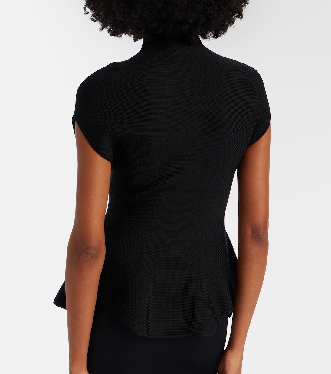 Andra peplum top | Khaite