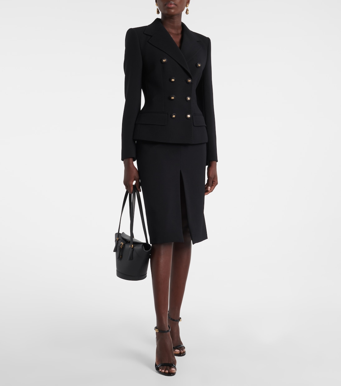 Falda midi de lana | Dolce&Gabbana