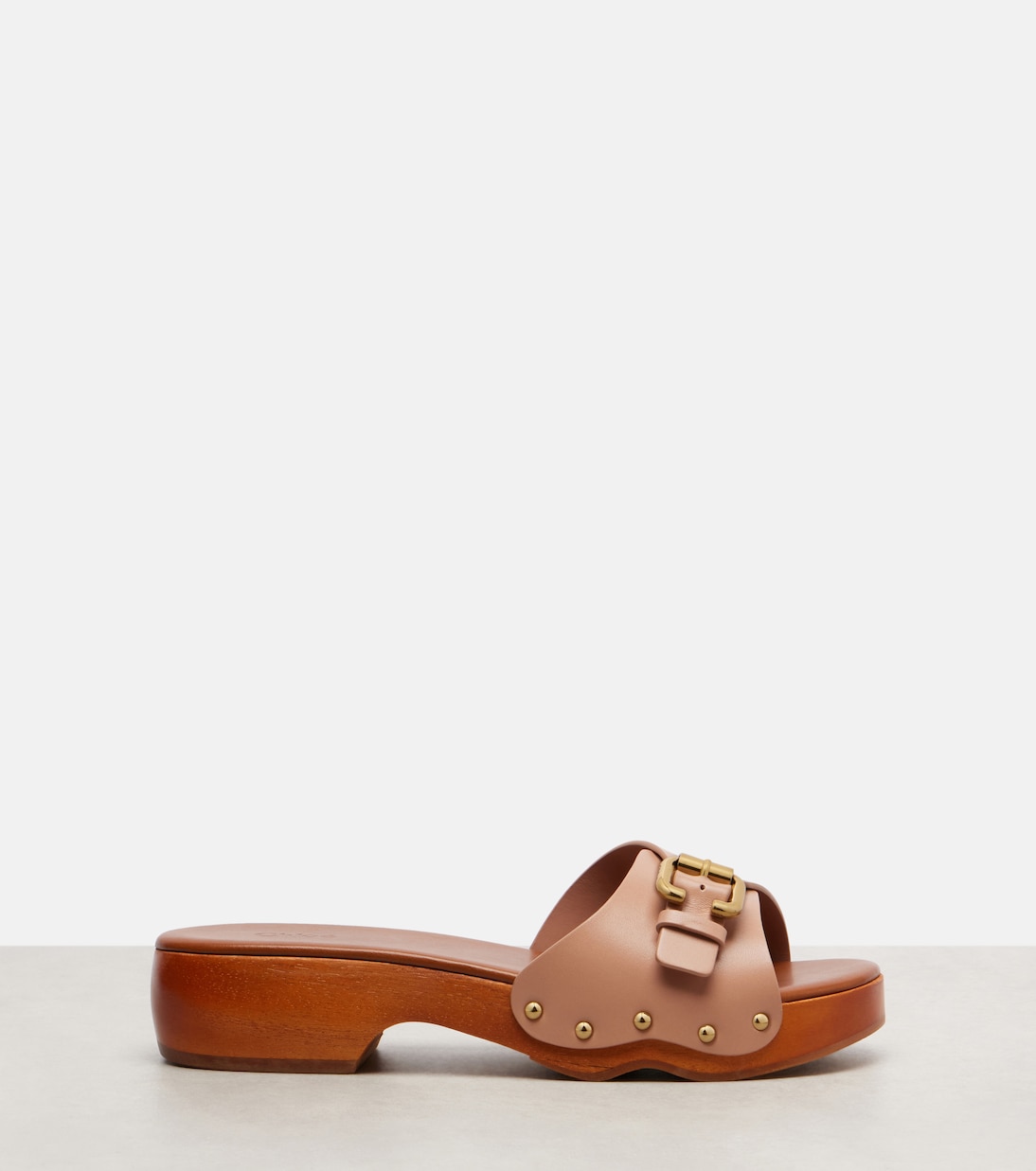 Mules Jeannette 40 en cuir à ornements | Chloé