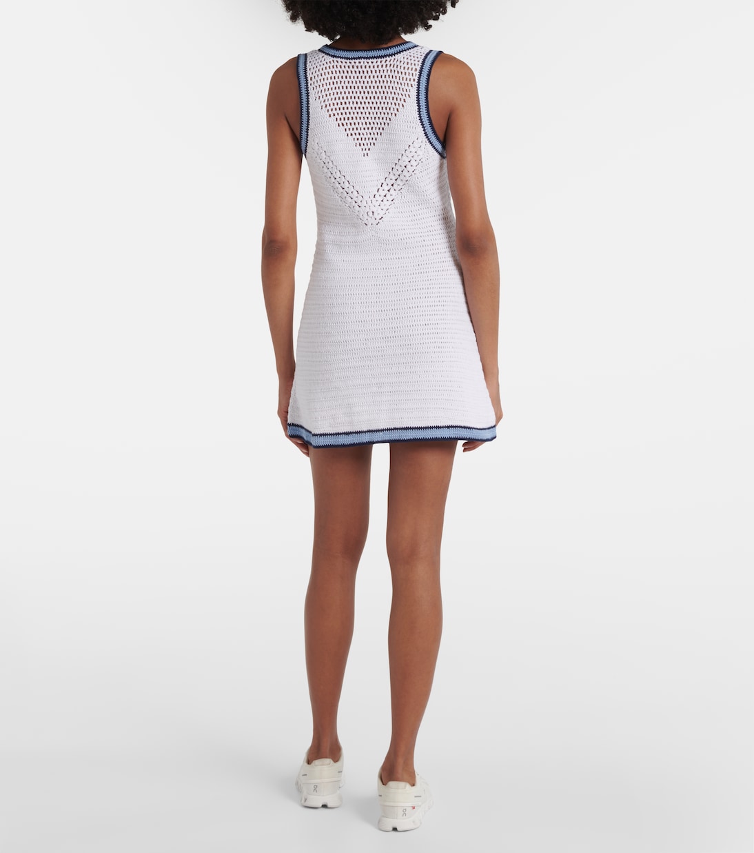 Minikleid Elsa aus Häkelstrick | The Upside