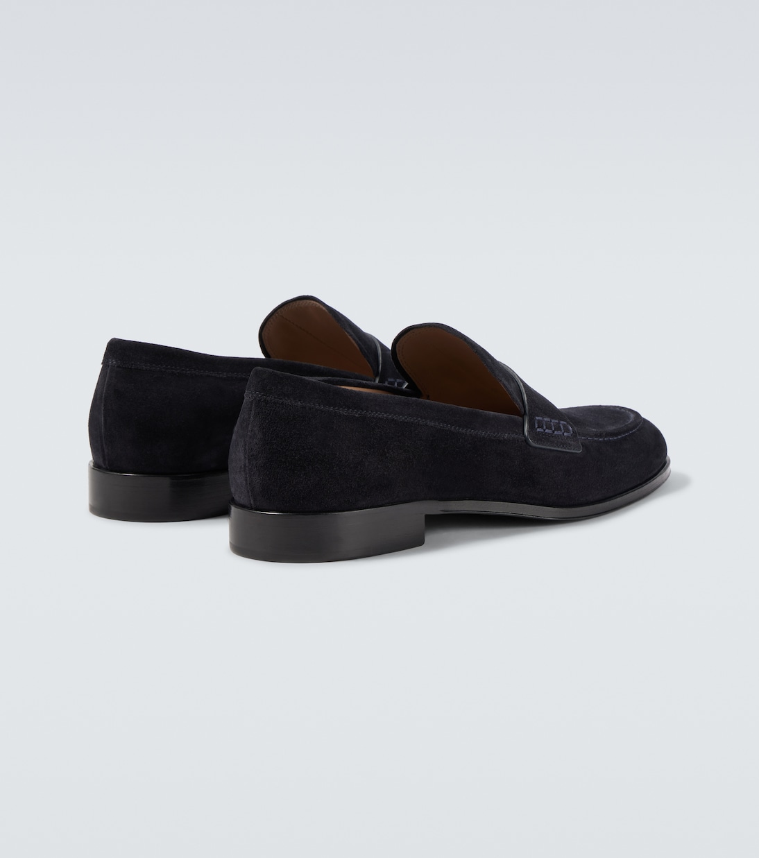 George suede penny loafers | Gianvito Rossi