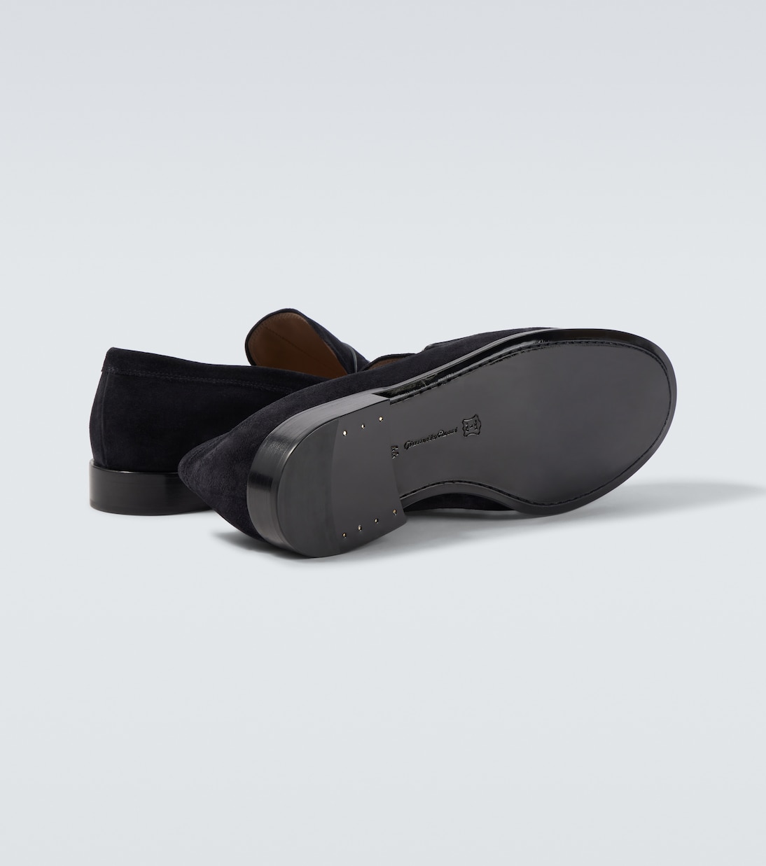 George suede penny loafers | Gianvito Rossi