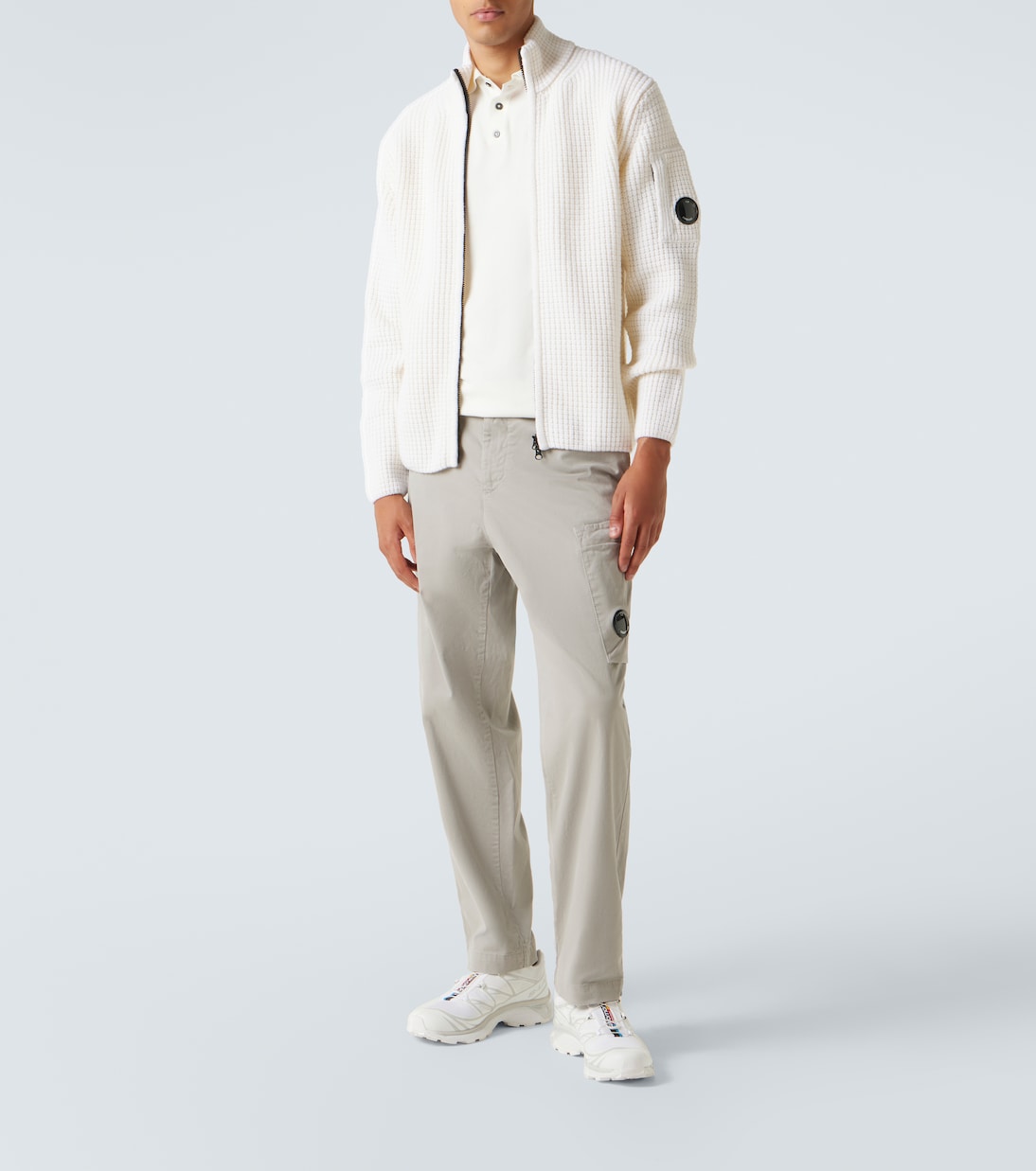 Lens cotton sateen cargo pants | C.P. Company