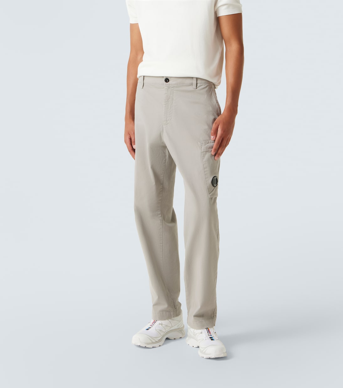 Lens cotton sateen cargo pants | C.P. Company