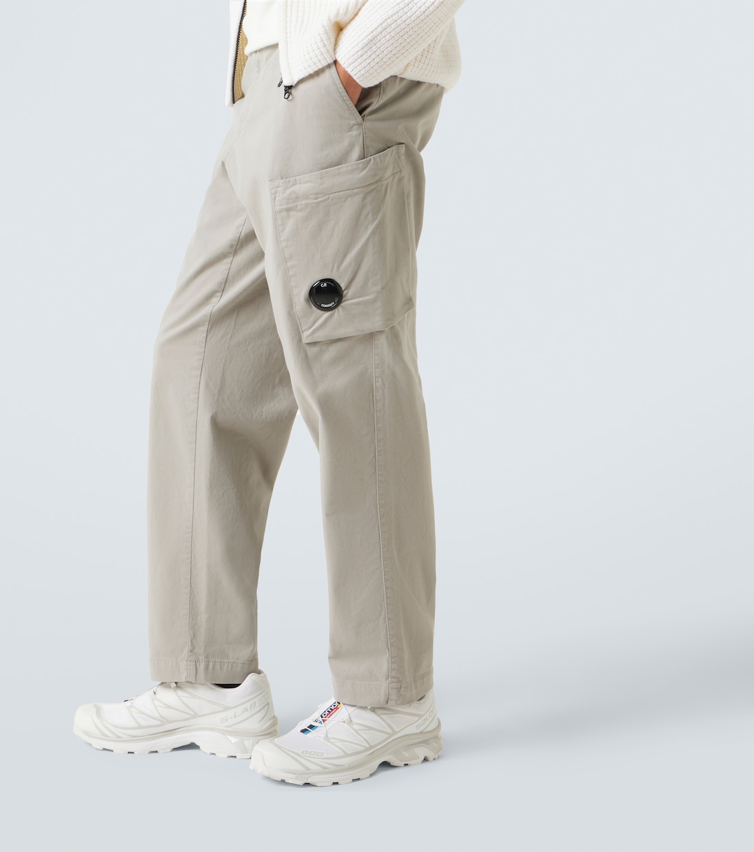 Lens cotton sateen cargo pants | C.P. Company