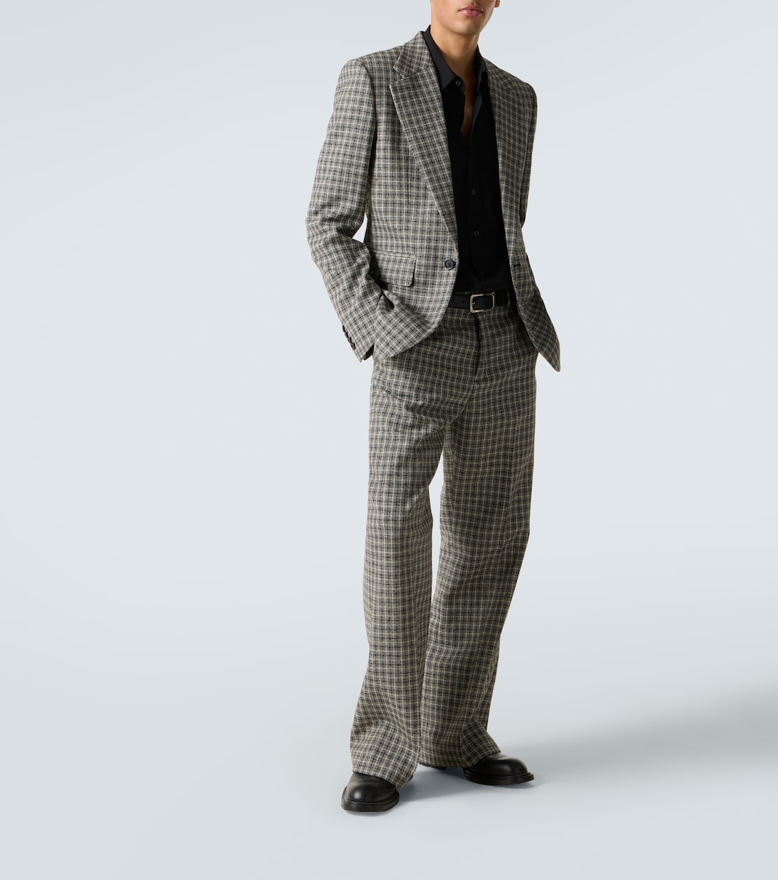 Checked wool suit jacket | Acne Studios