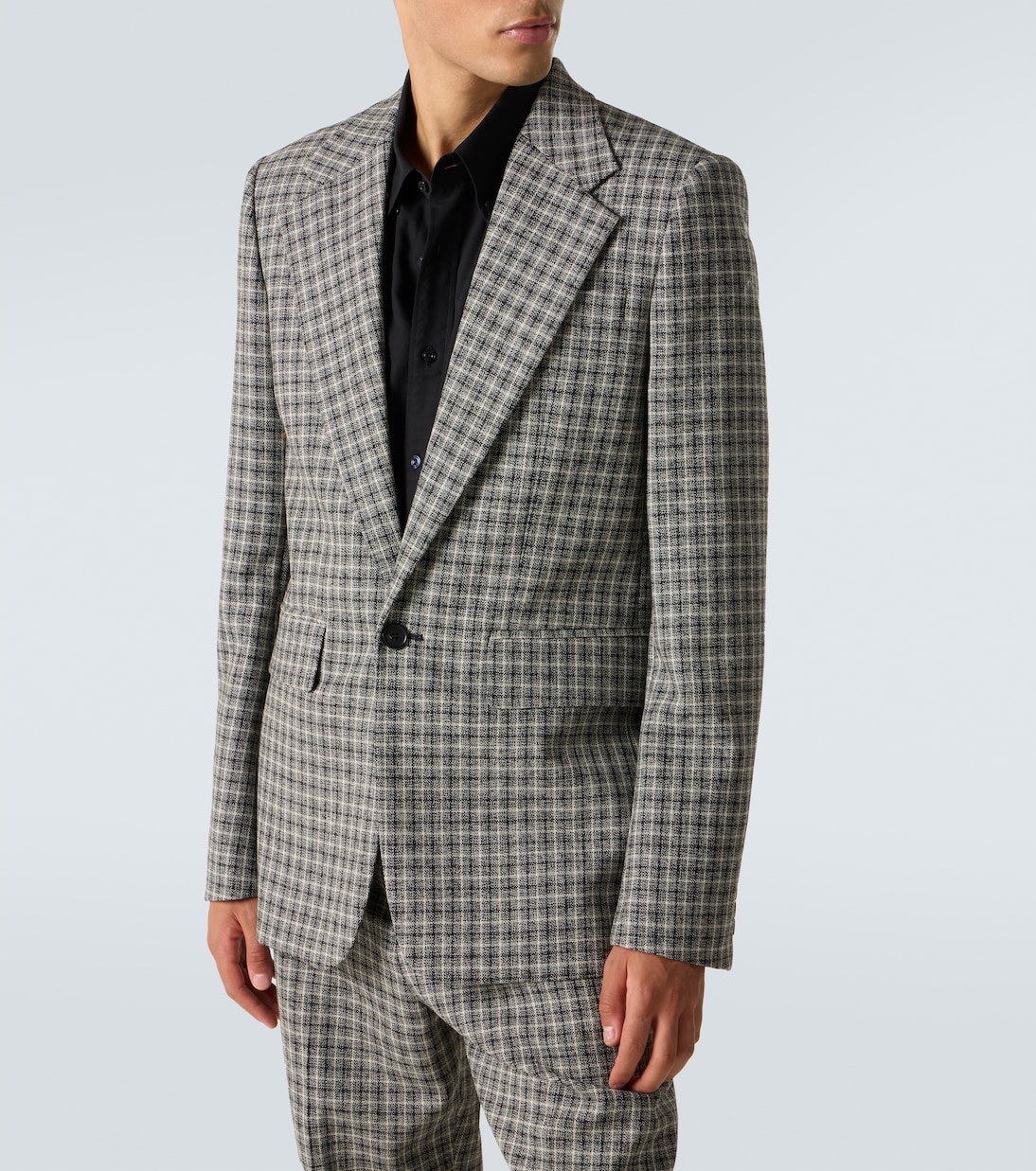 Checked wool suit jacket | Acne Studios
