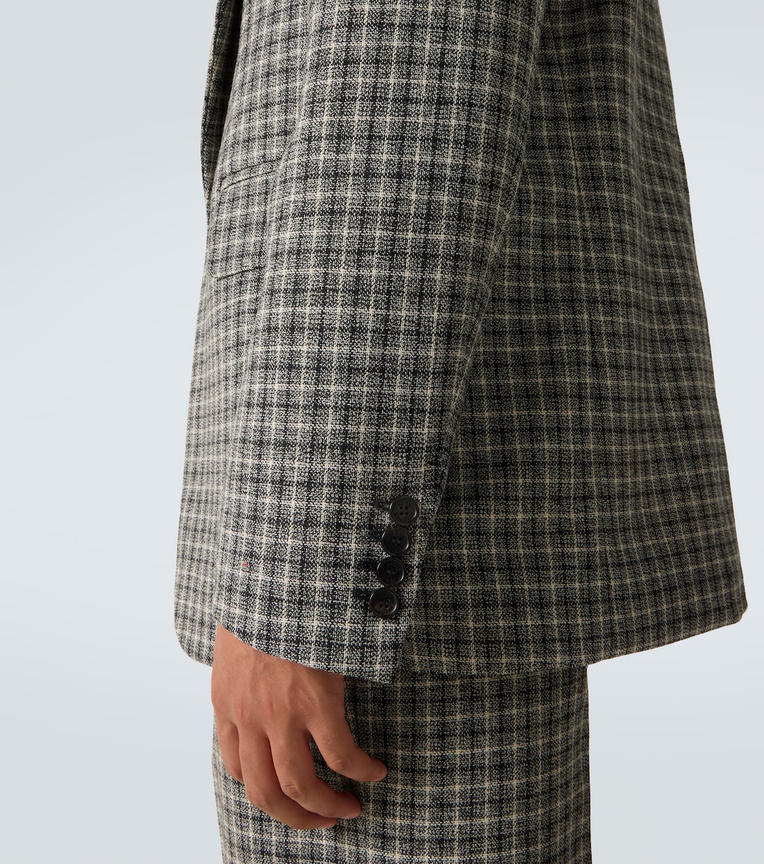 Checked wool suit jacket | Acne Studios