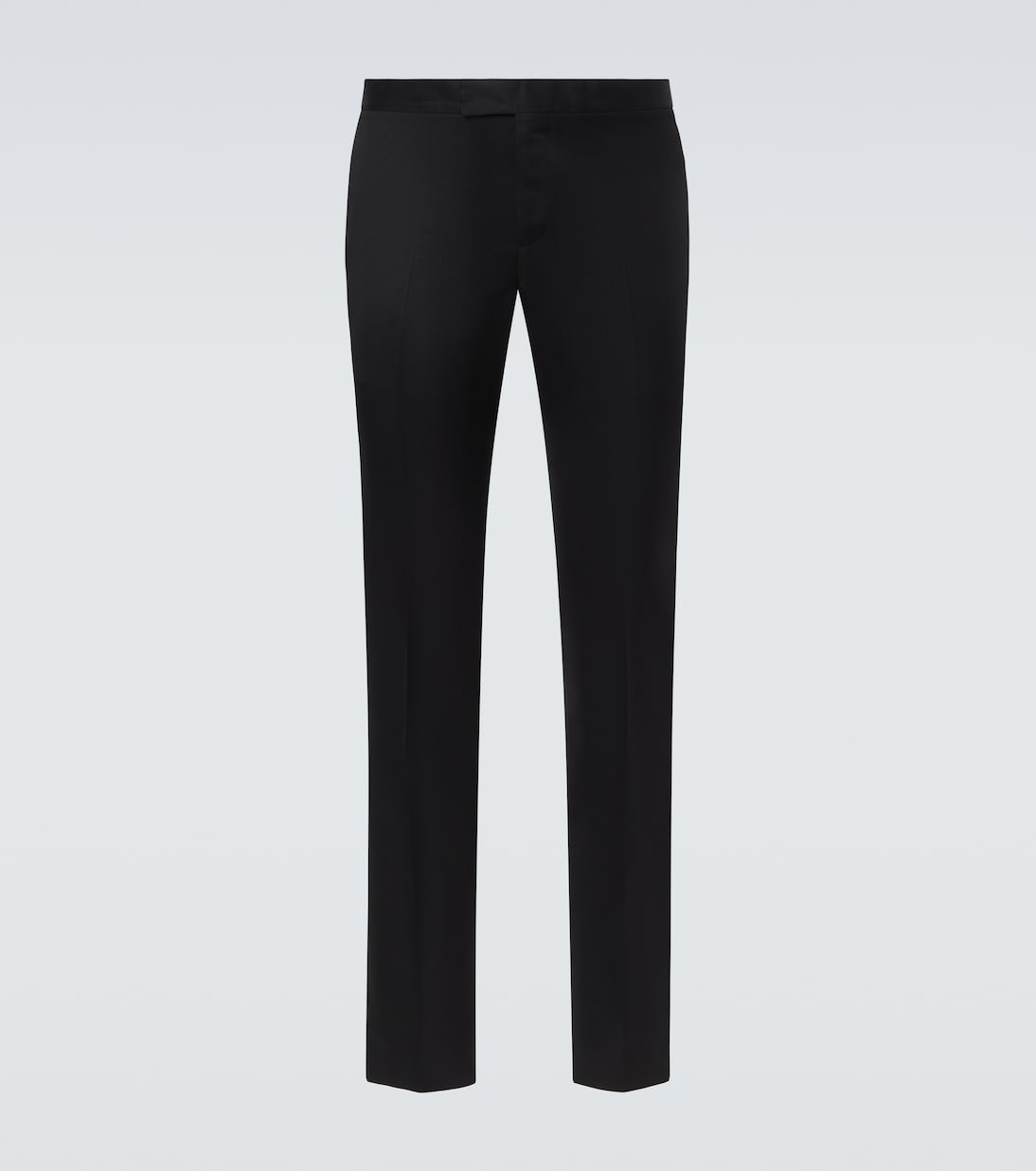 Single-pleated wool straight pants | Lardini