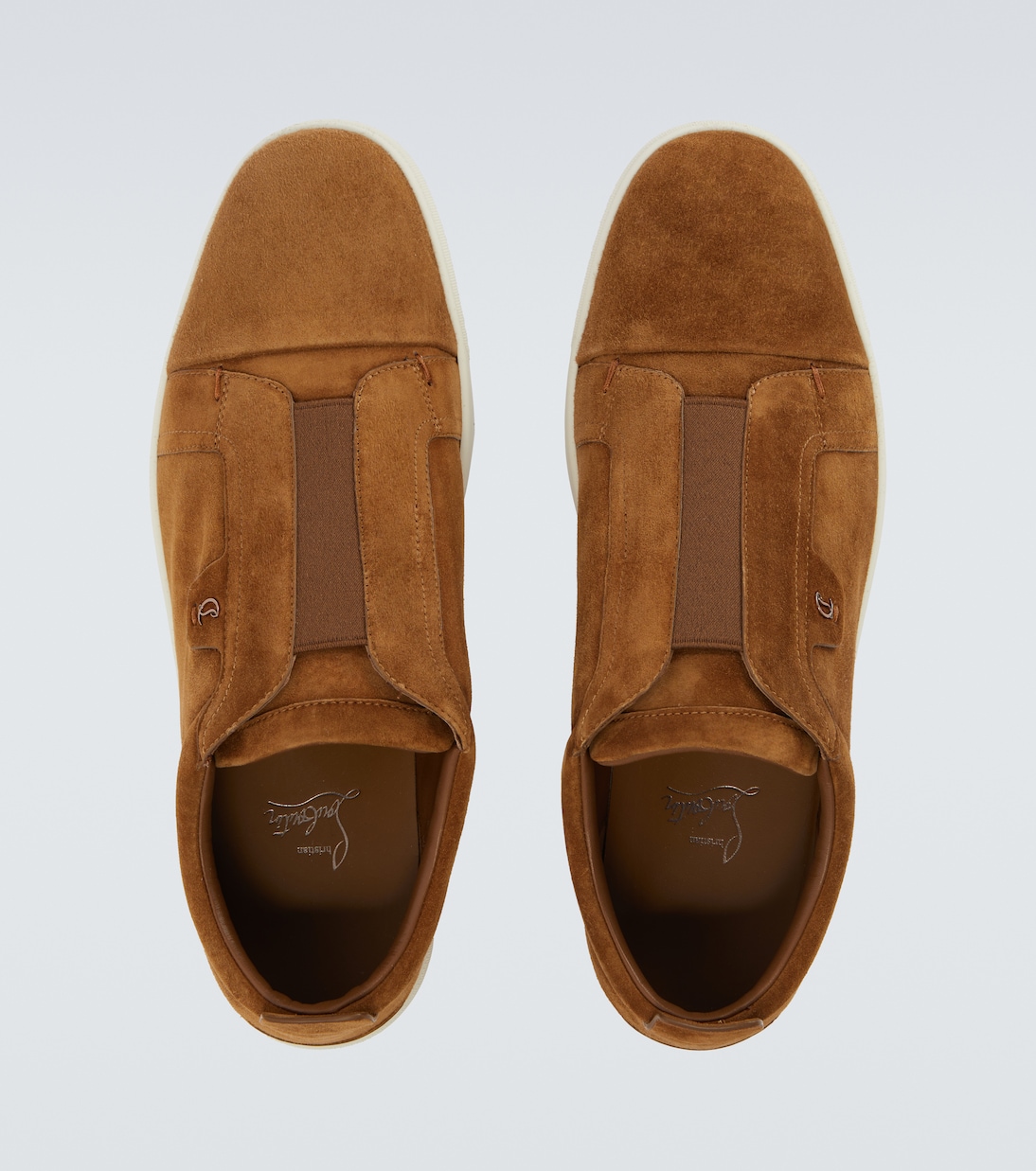 St Louis suede slip-on sneakers | Christian Louboutin