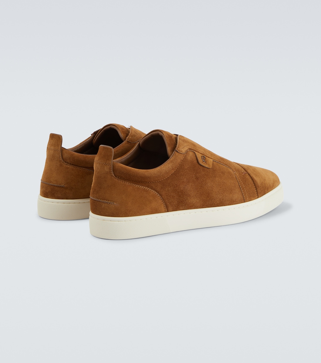 St Louis suede slip-on sneakers | Christian Louboutin