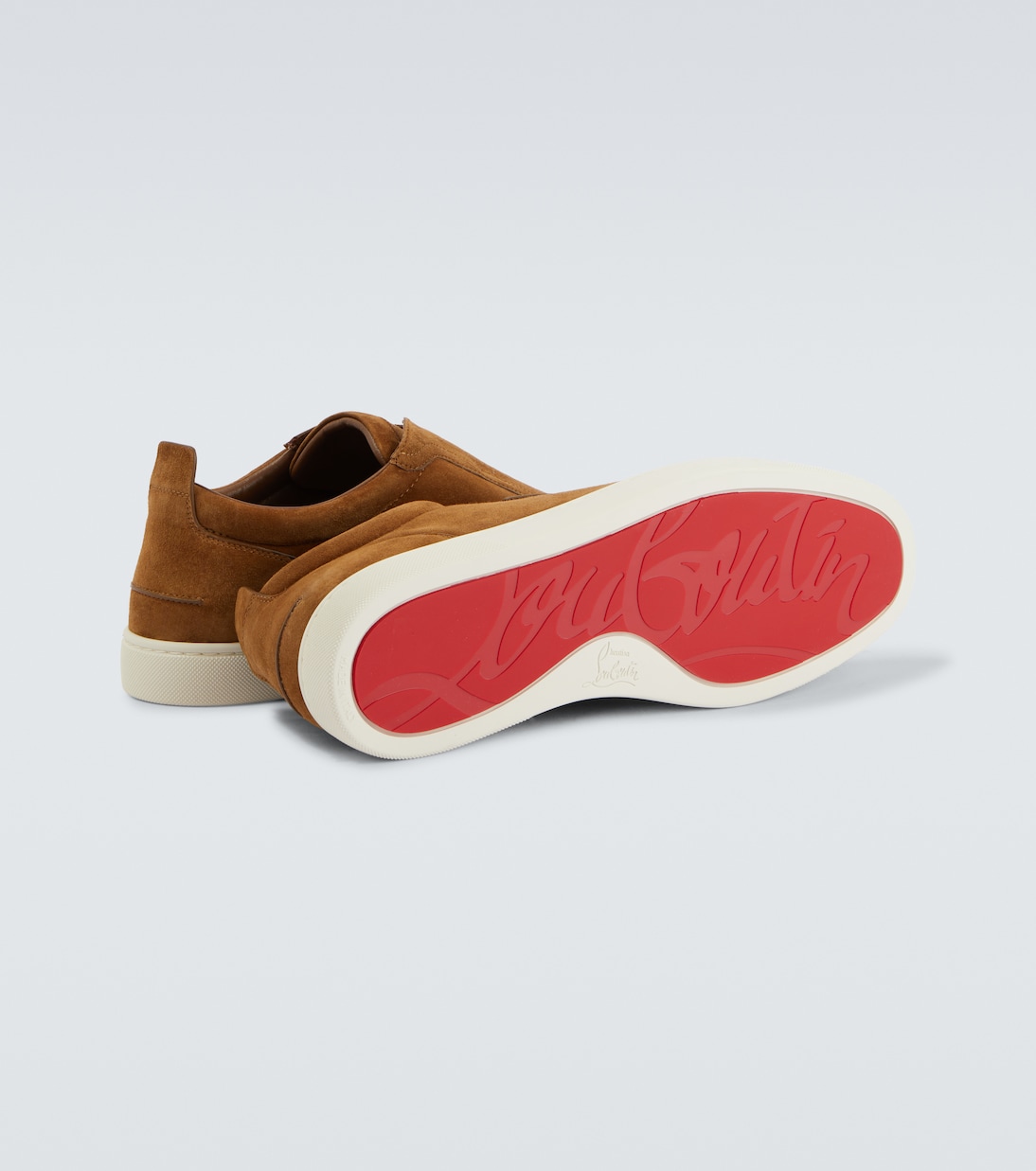 St Louis suede slip-on sneakers | Christian Louboutin