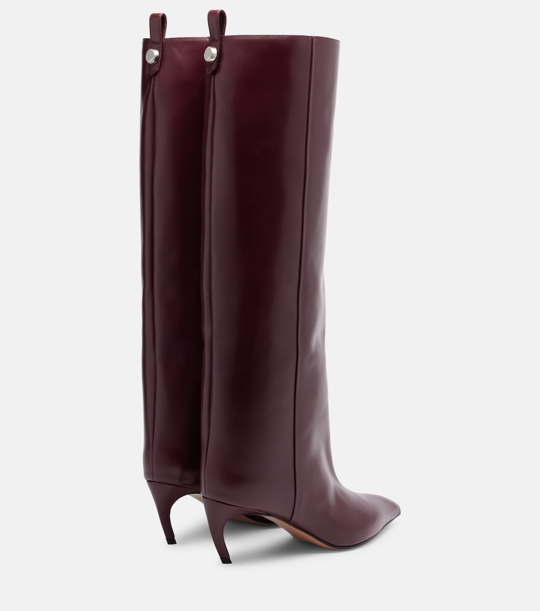Lea 90 leather knee-high boots | The Attico