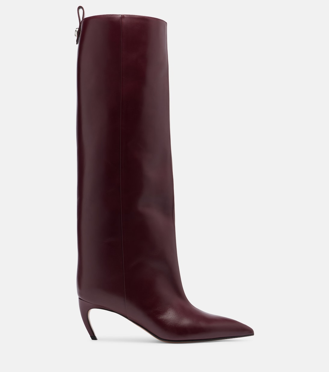 Lea 90 leather knee-high boots | The Attico