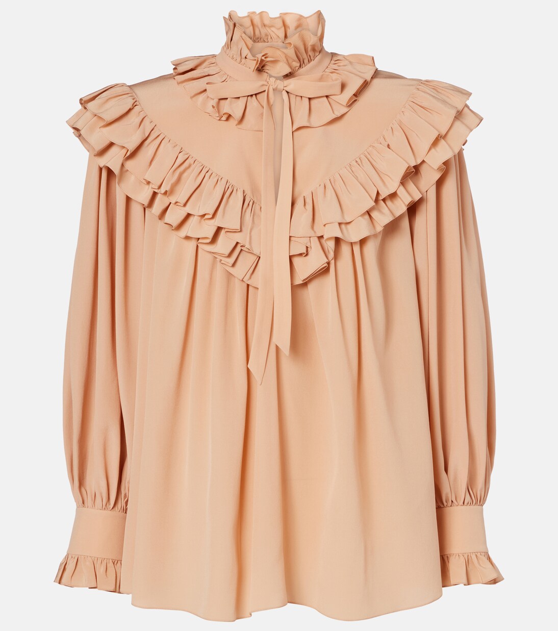 Bluse aus Crêpe de Chine aus Seide | Chloé