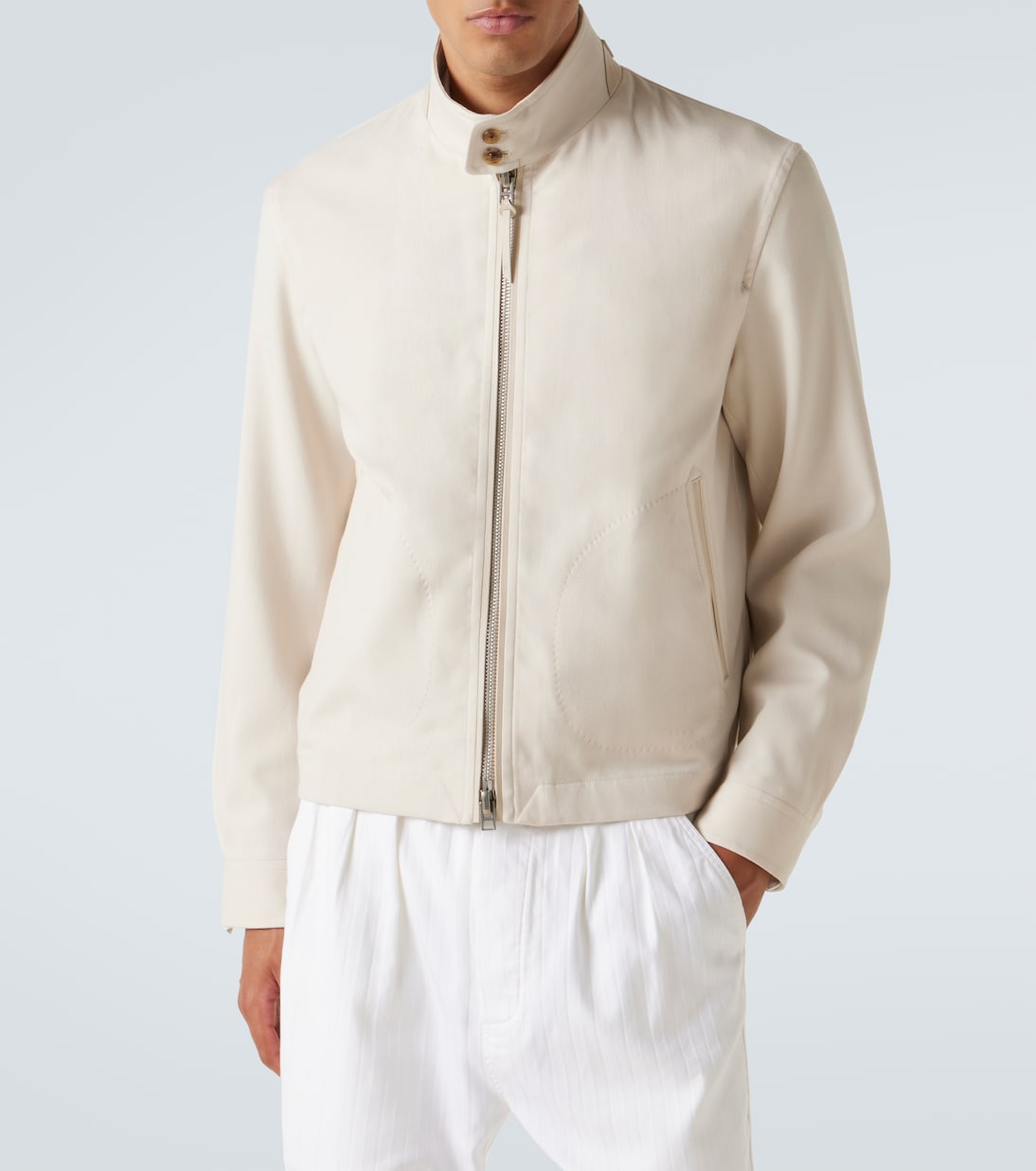 Jacke Harrington aus Wolle, Kaschmir und Seide | Tom Ford