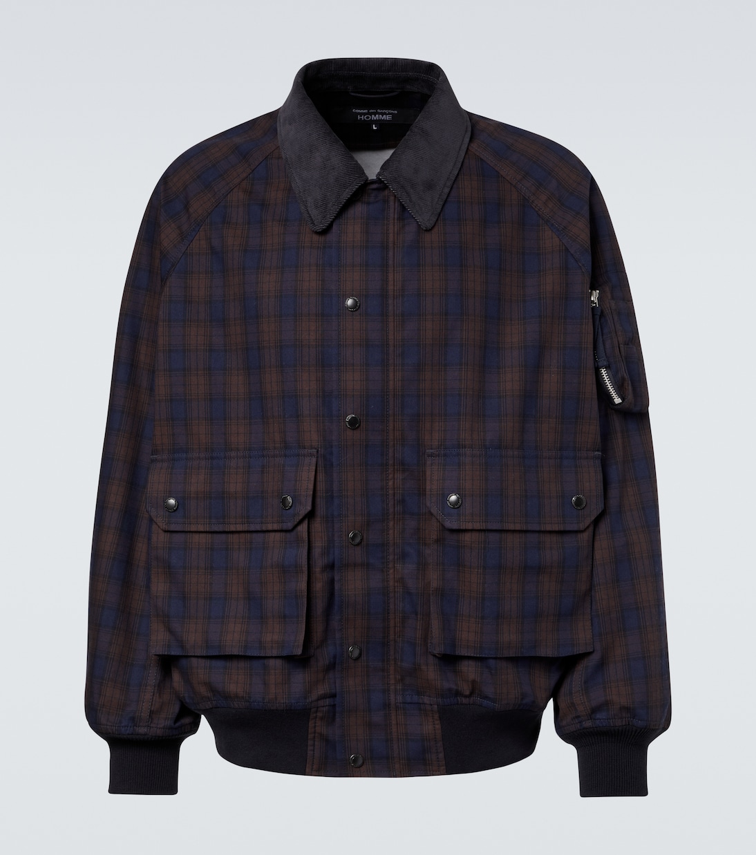 Checked cotton blouson | Comme des Garçons Homme