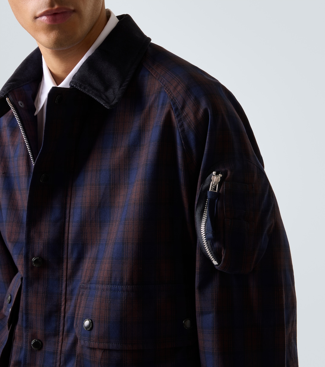 Checked cotton blouson | Comme des Garçons Homme