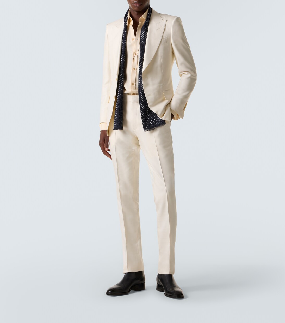 Silk slim pants | Tom Ford