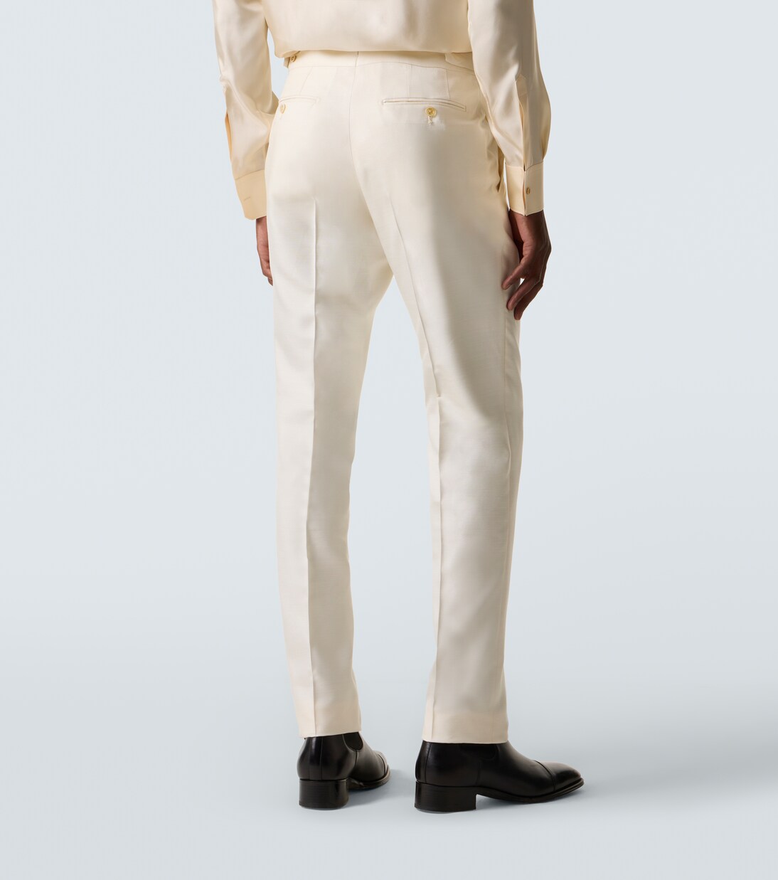 Silk slim pants | Tom Ford