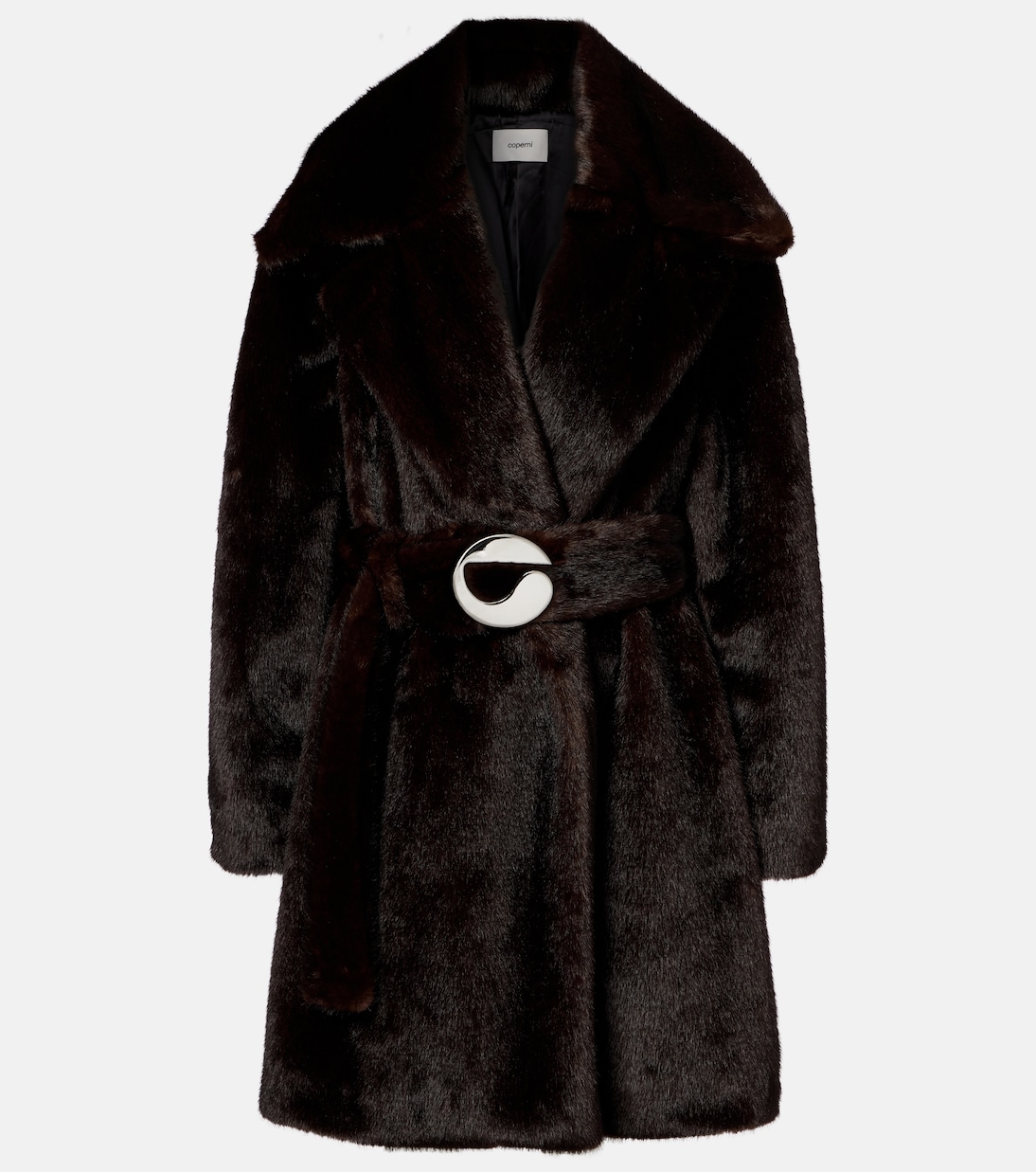 Logo belted coat | Coperni