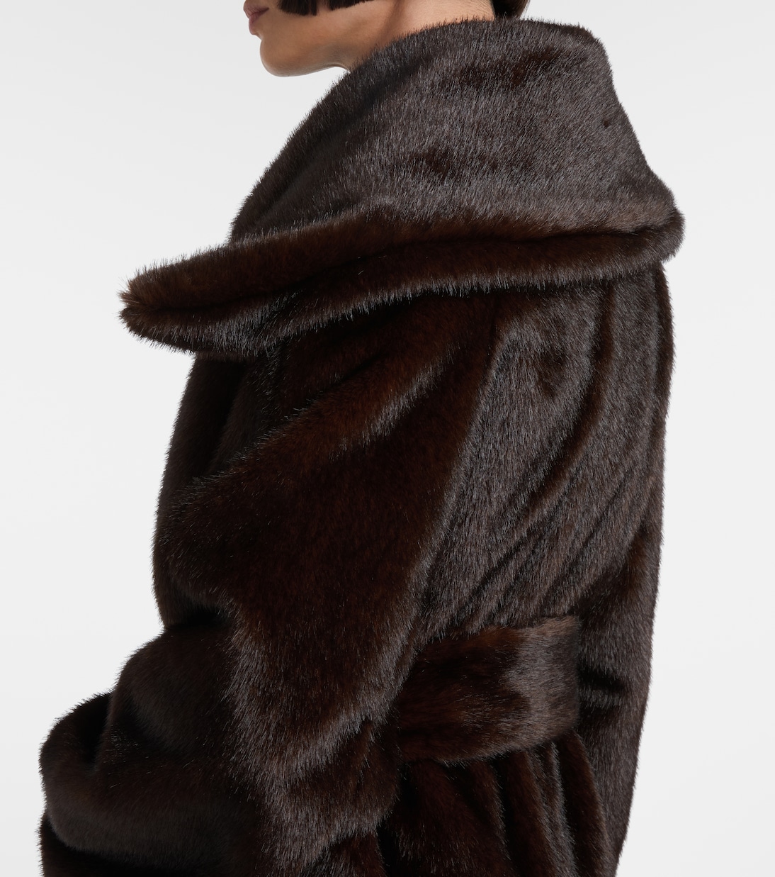 Logo belted coat | Coperni