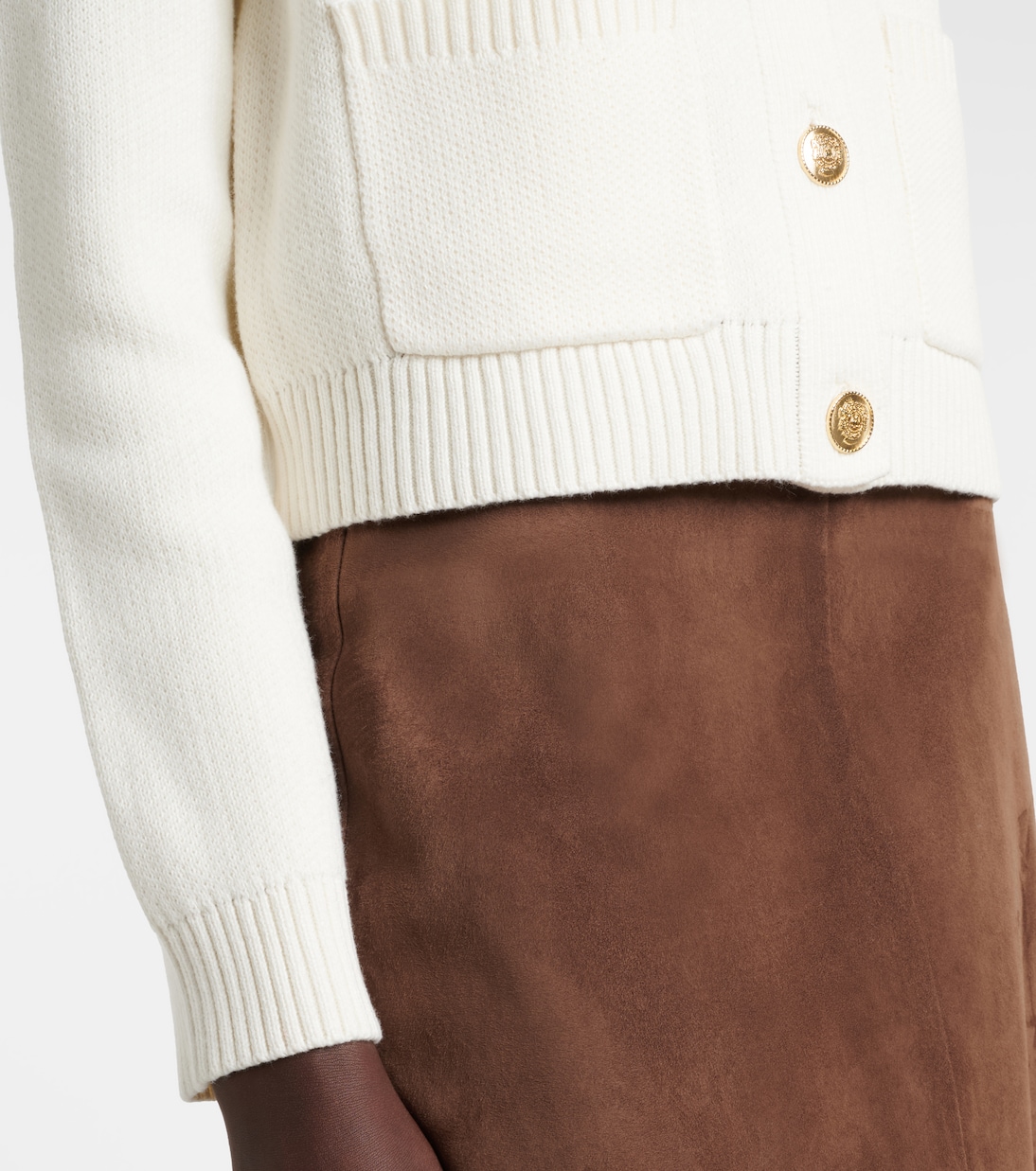 Cardigan Mahal aus Baumwolle und Kaschmir | Velvet