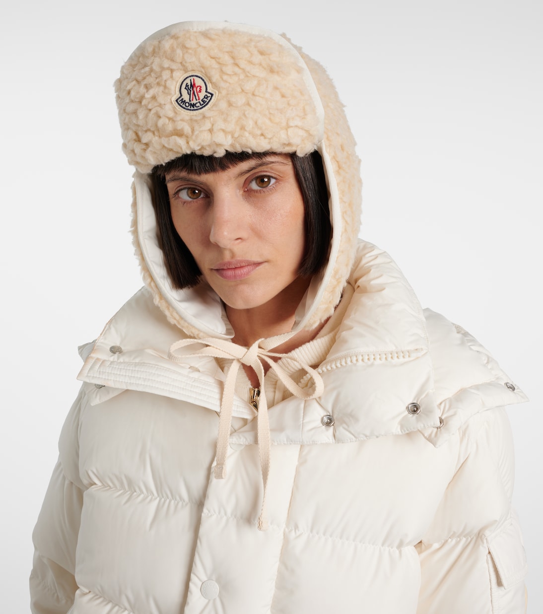 Wendbare Mütze Aviator mit Teddyfleece | Moncler