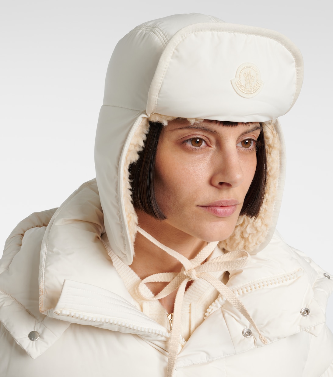 Wendbare Mütze Aviator mit Teddyfleece | Moncler