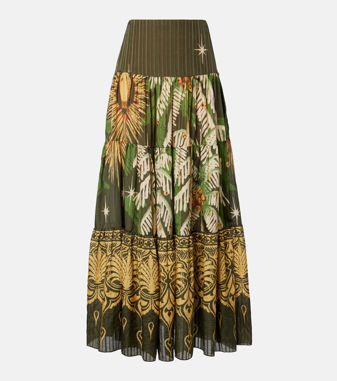 Falda larga Relatos De Mi Tierra en jacquard | Johanna Ortiz