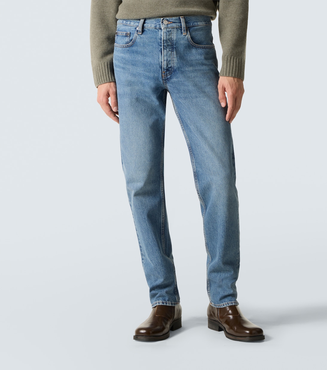 Mid-rise straight jeans | Frame