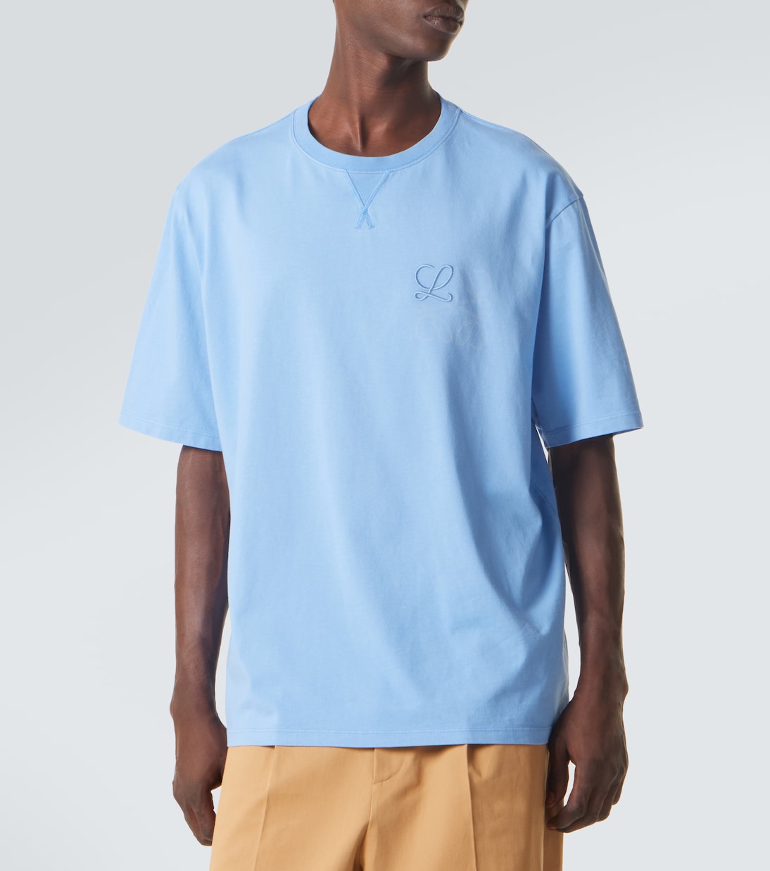 T-shirt Anagram in jersey di cotone | Loewe