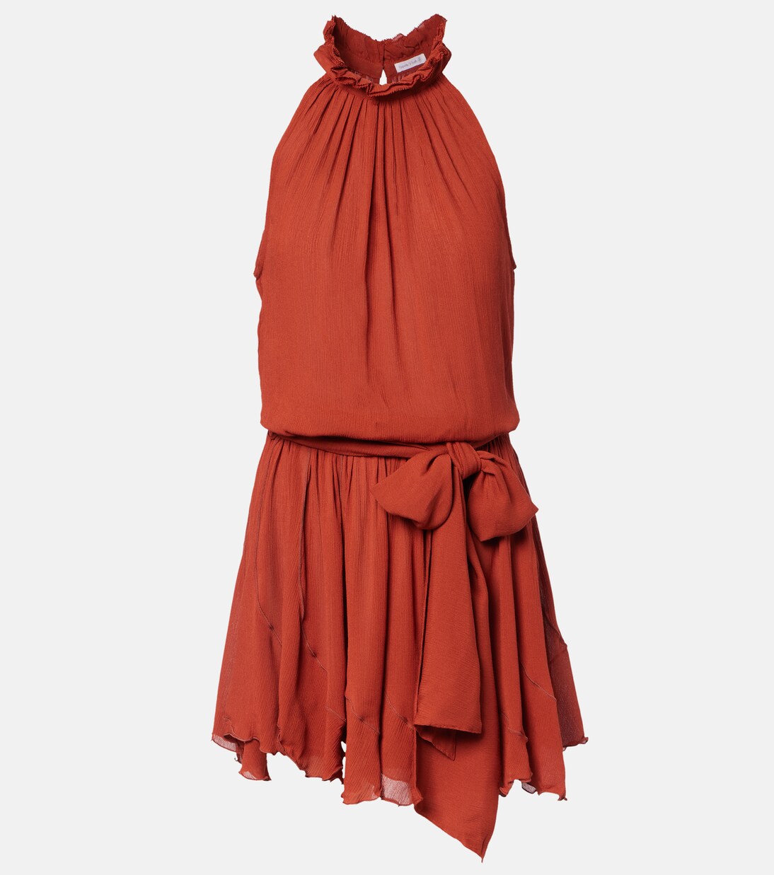 Bianca gathered minidress | Poupette St Barth