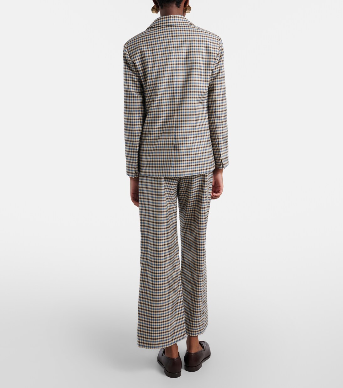 Michelle wool and cotton wide-leg pants | 'S Max Mara