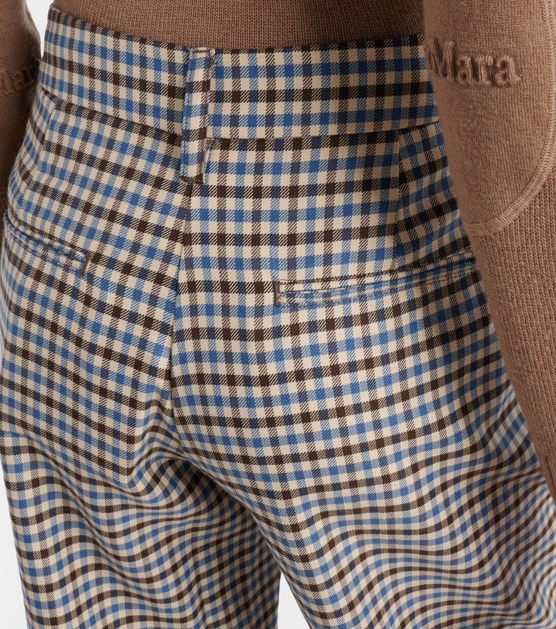 Michelle wool and cotton wide-leg pants | 'S Max Mara