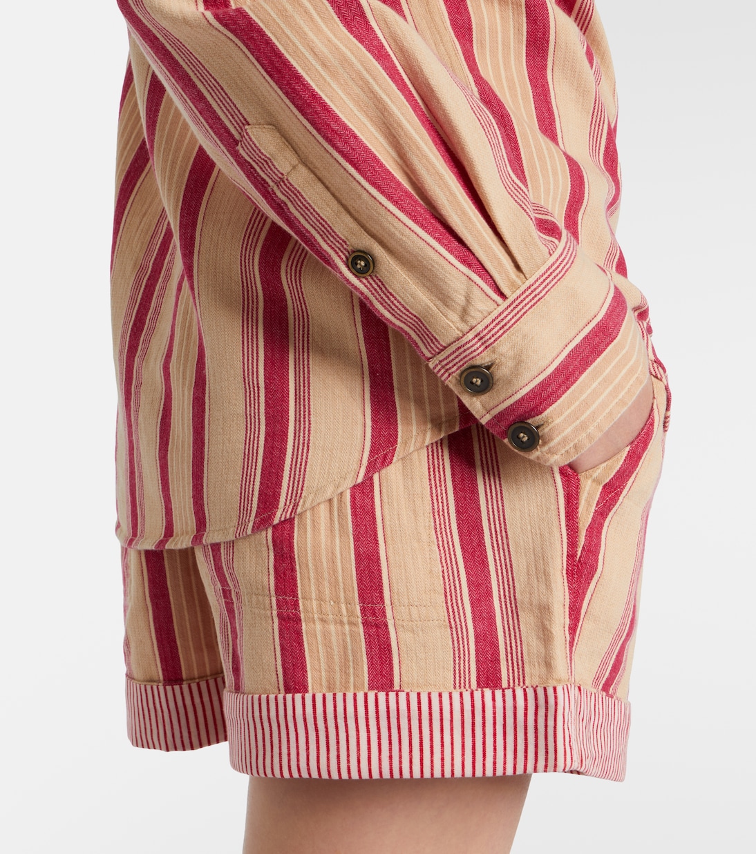 Chemise Gelva rayée en coton | Marant Etoile