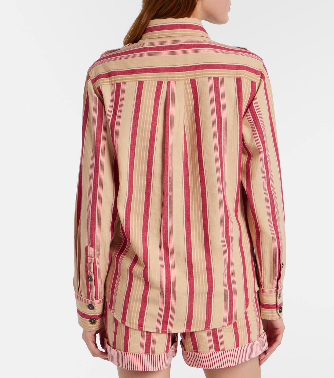 Chemise Gelva rayée en coton | Marant Etoile