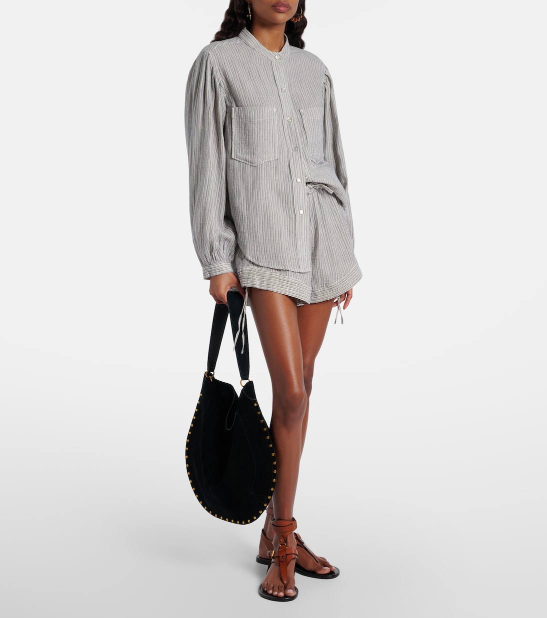 Camicia Selvia in cotone a righe | Marant Etoile