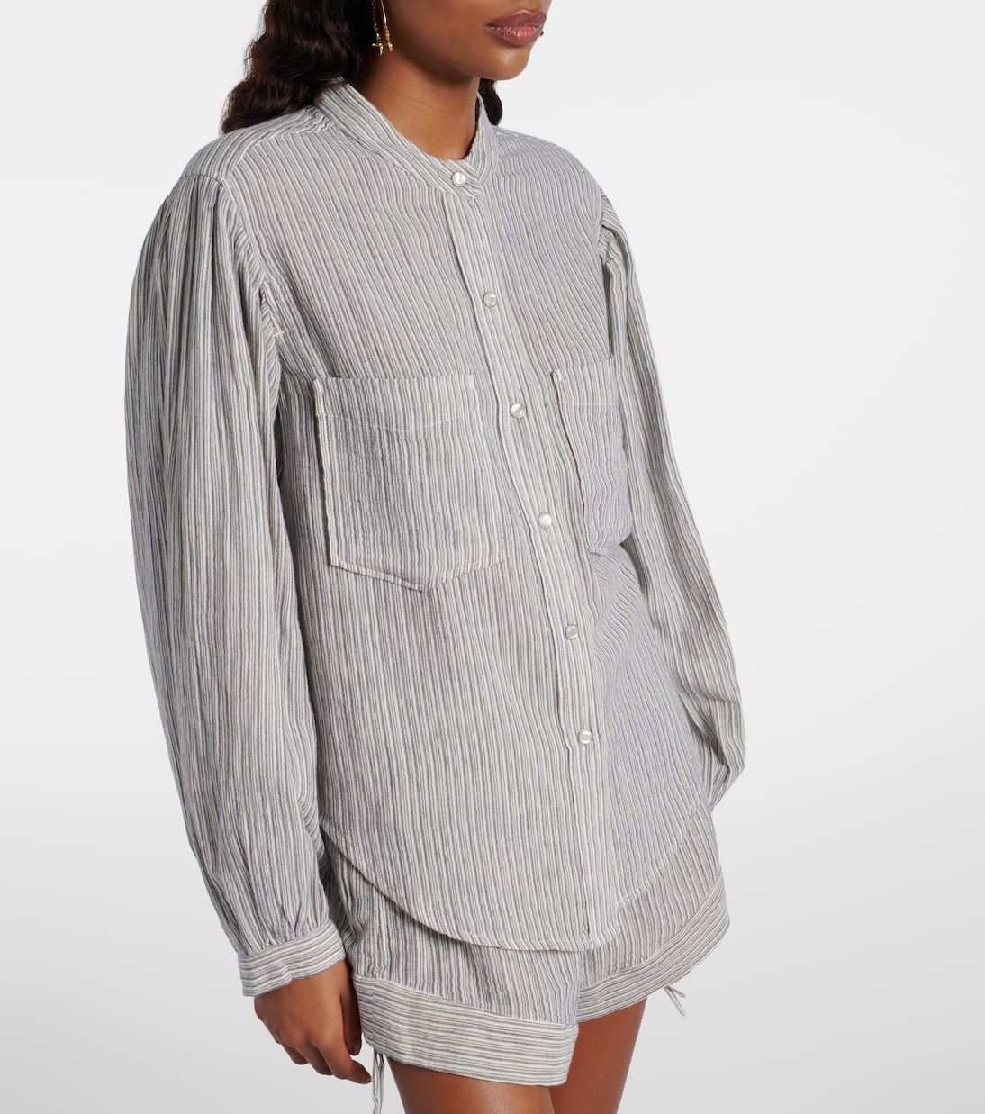 Camicia Selvia in cotone a righe | Marant Etoile